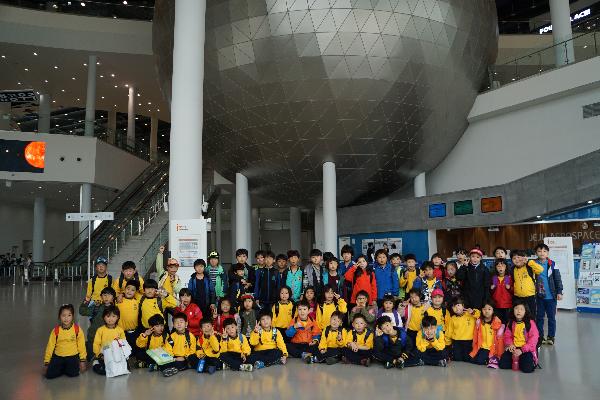 4月29日博物馆第一批团体观众