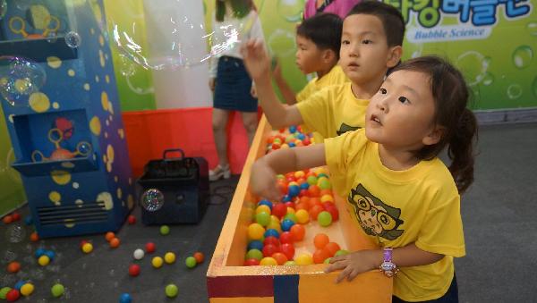 버블사이언스 체험전 현장스케치 섬네일 이미지